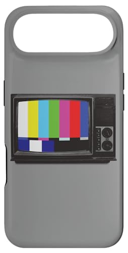 No Signal 70s 80s Television Screen Retro Vintage Funny TV �X�}�z�P�[�X iPhone Air �p