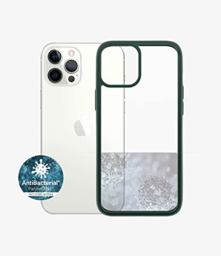 Panzerglass iPhone 12 Pro Max Racing Green Racing Cadre Anti-Bactérial Racing Vert Cadre (Honeycomb)