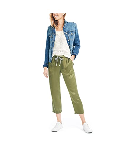 Nautica Women's Satin Cropped Pant4