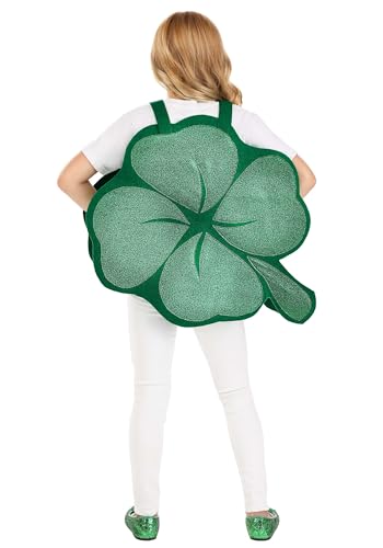 Disfraz infantil de trébol de la suerte para San Patricio miniatura 3
