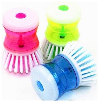 BetterDeal 2 (Pcs) Cleaning Brush with Liquid soap Dispenser for Dish Cleaning, Kitchen Sink, Washbasin and Other Household Cleaning (B0BV75MFP6) Amazon Price History, Amazon Price Tracker