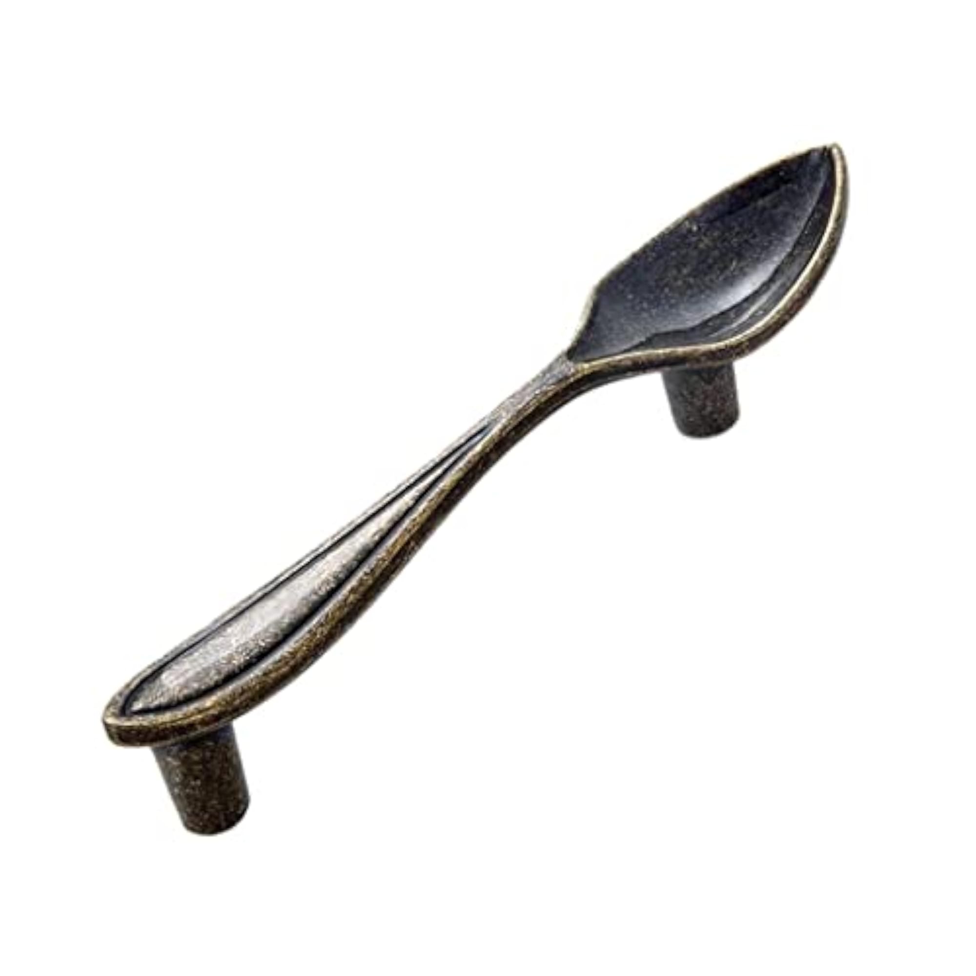 Creative Spoon Pull Handle Kitchen Cabinet Door Knob, Antique Bronze