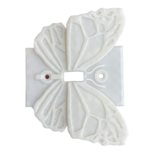 Placa de pared de mariposa, cubierta de enchufe, placa de pared decorativa de 1 marcha, placa de pared con mordaza individual, placa de pared de 1 marcha, placa de pared para cocina, granja,