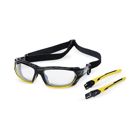 Sellstrom Polycarbonate Safety Glasses with Anti-Fog Cover