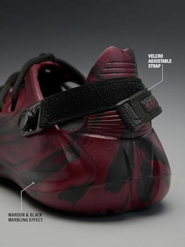 Image of The Souled Store Hydros: Deadpool 2.0 Men and Boys Red and Black EVA Low Top Clogs