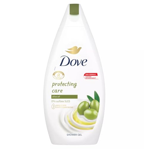 Dove Protecting Care Olive Oil Shower Gel, 0% sulfate SLES 450ml