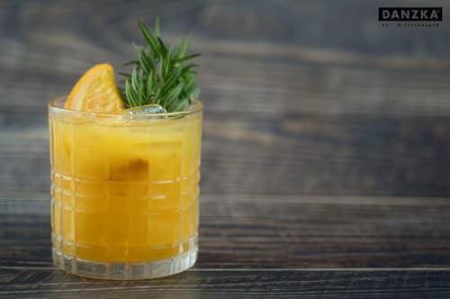 DANZKA Minipack (4x50 ml) – Skandinavischer Premium Vodka in den Sorten Original, Apple, Citrus und Cranraz – ideal für den Pur-Genuss und perfekt als Cocktail Basis – 40 % Vol.