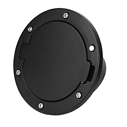 Couvercle de bouchon de réservoir carburant facile à installer pour JK 2007-2017