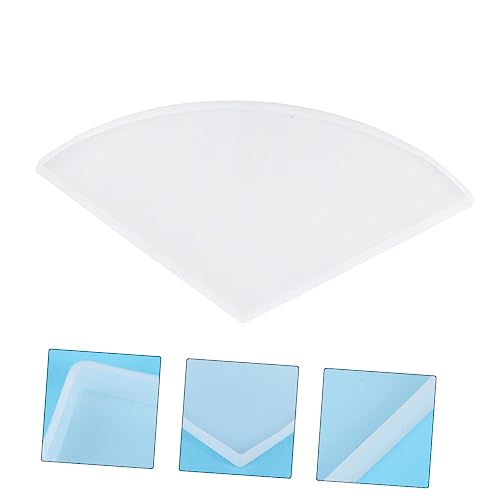 Abaodam 00C582O1Q29UAW Shelf Mold Diy Resin Molds Large Tray Silicone Molds Diy Shelf Epoxy Coaster Mold Geode Slice Coaster Mold Resin Plate Mold Resin Molds Tray Artificial White Big Tray thumb #7