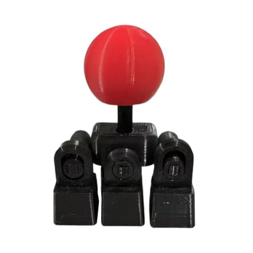 Teclas Arcade Joystick – 4 vías de liberación rápida | Teclado impreso en 3D | para hombres, mujeres, adultos, oficina, dormitorio, sala de juegos, trabajo