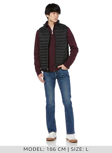 Amazon Essentials Men's Lightweight Packable Waterproof Puffer Vest