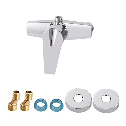 ETHZZLE 1 pieza Mezclador de Ducha de Aleación para Baño Grifo de Agua Fría y Caliente Diseño Moderno y Elegante Instalación y Uso Accesorios para Ducha