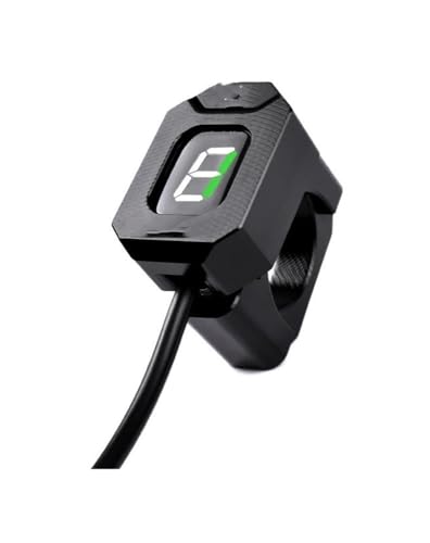 Indicateur de moto numérique LED 1-6 niveaux pour un passage de vitesse fluide