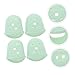 FRCOLOR 2 Pairs Silicone Finger Protectors for Kalimba Elastic Thumb Caps Relief Finger Covers for Kalimba Practice Supplies Comfortable Flexible Porous Design