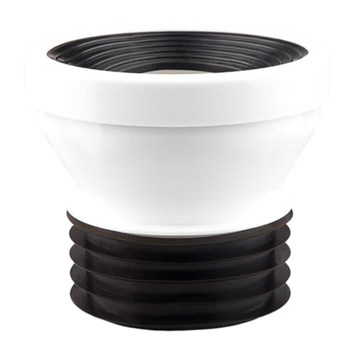 FJMQHU Bride de WC Décalée, Raccord de Tuyau de WC, Pièces Polyvalentes, Connecteur Closestool, Réparation de Tuyaux, Directement, Ne Pas Retirer