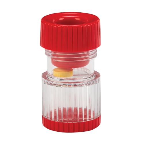 Veridian Healthcare Pill Crusher | Heavy-Duty Plastic | Fine Powder Crush | Built-in Pill Storage |...