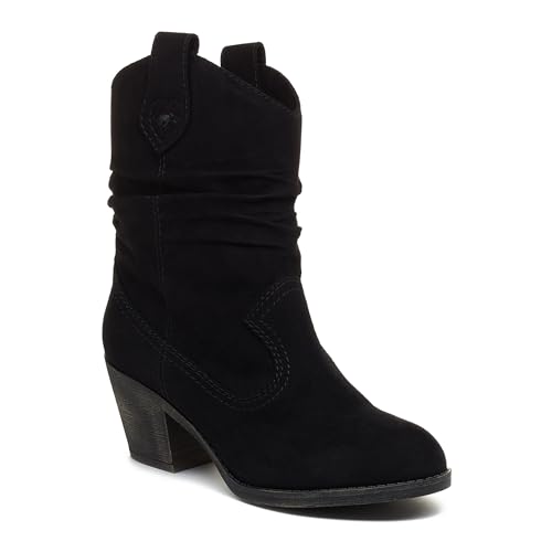 Rocket Dog womens Sheriff Coast Fabric Western Boot, Black, 7.5 US by Rocket Dog - Used condition - US$17.79