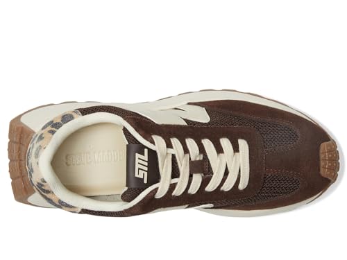 Steve Madden Steve Madden Womens Supercampo Brown Multi 6.5 M
