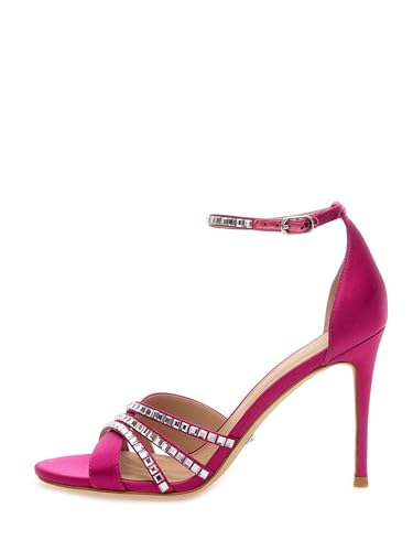 Sandalo Donna Guess KADISHA fuxia fl6kad en satin haut de gamme