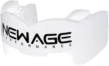New Age Performance Sports Mouth Guard for Boxing, MMA, Martial Arts, Judo, Jiu Jitsu, Improves Balance & Strength, Adult & Youth Mouth Guard, Protects Teeth, Does Not Work for Braces (6DS, Clear)