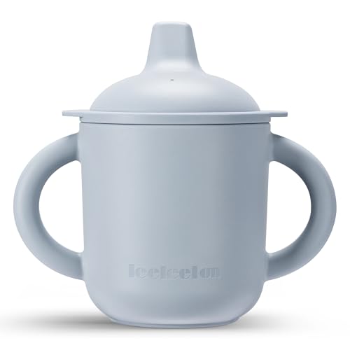 Leeleelon ® Silicone Baby Sippy Cup 6-18 Months cover