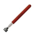 URREA Telescoping Pick-Up Tool - 26-5/16" Extension Magnetic End Pick-Up Stick with 7.9 Lb Lift Capacity & Powder Coated Jaws - 2376