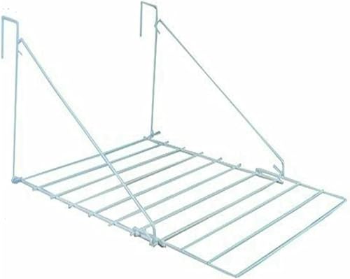 PD - 7M Folding Over Door Clothes Dryer - Heavy Duty Laundry Dryer Rack - Caravan Window/Door Clothes Airer - Balcony Towel Holder - Foldable Laundry Indoor Drying Rail - Strong & Lightweight (1)