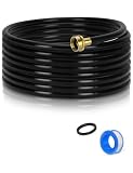 30FT Dehumidifier Drain Hose with 3/4" FHT Brass Connector, Leak-Proof