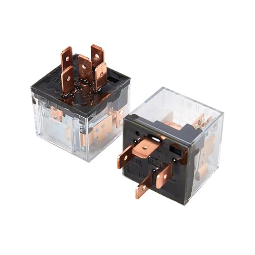 Relé de coche 12V 100A interruptor impermeable para equipo de control de coche 5P 5
