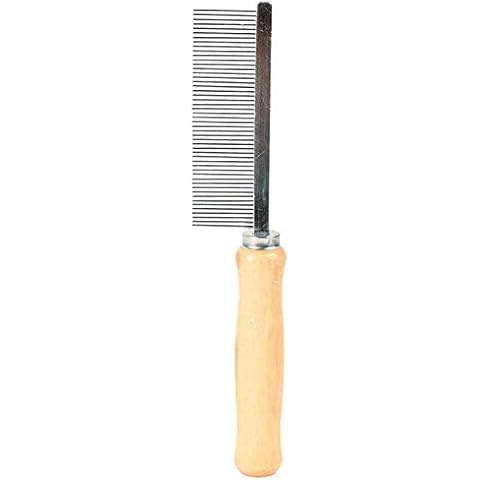 Trixie Peine de Madera con Púas Juntas para Perro, 17 cm Cover