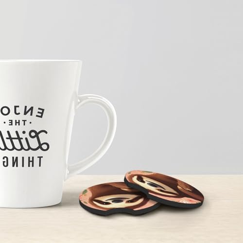 2 Pares de Posavasos para Auto de Neopreno Antideslizante miniatura 3