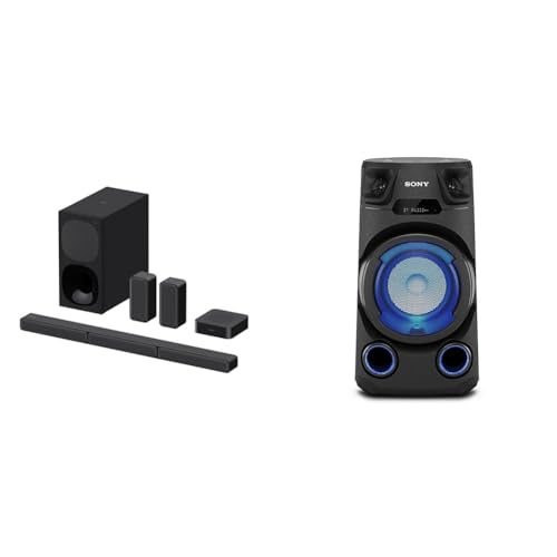 Image of Sony HT-S40R Real 5.1ch Dolby Audio Soundbar for TV with Subwoofer & Wireless Rear Speakers, 5.1ch H