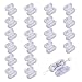 JUGUTA 20 Connettori A Rullo, Connettori A Catena, In Plastica, Per Catene A Rullo, Catene Di Perline, Catene Per Tende, Catene A Sfere O Catene Per Tapparelle immagine