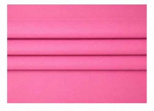 LUXEZA Poly Fabric Upholstery Premium Rexine Fabric for | Sofa | Car Seat Cover | Office Furniture Repair | Waterproof Soft Artificial Leather Sheet (Pink, 1 Meter)