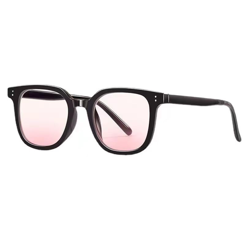 Gradient Blush Glasses - Black Frame Sunglasses for Women & Men Protection, Fashion Sunglasses, Sunscreen Shades-image-36