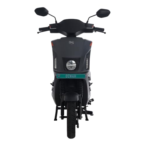 Image of OOWAH MAX Electric Scooter | 145 km ARAI range | 5 hr Fast Charging Safe LFP Battery with 5-Year / 75,000 km Warranty Color : Midnight Grey (Ex Showroom)