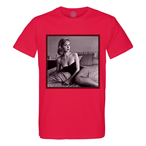 T-shirt homme col rond coton bio Corine Rottschafer Miss Monde 1959
