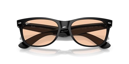 Image of Ray-Ban Unisex Rb2132f New Wayfarer Low Bridge Fit Square Sunglasses