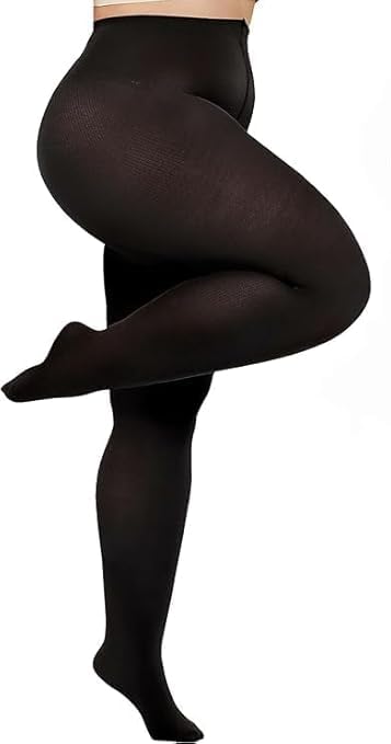shaperx Present Opaque Tights for Women Pantyhose Lady Large Super Soft Stockings Free Size Pack of 1-picture-47