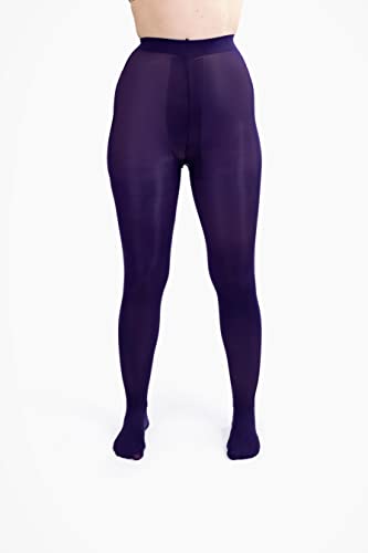 Image of Silky Toes Women's 60D Soft Opaque Tights 1-2 Pairs -Black White And Colored Stockings for Women