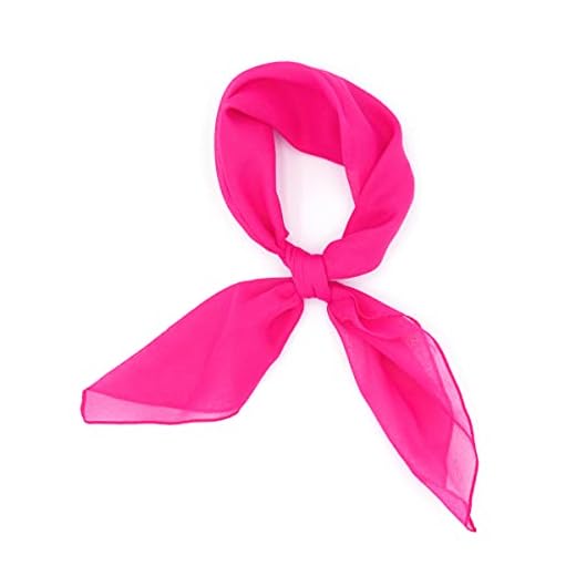 Colours & Beauty Bufanda Estilo Seda Made In Italy Satén Color Fucsia | Pañuelo Mujer Multiusos | Pañuelos Cuello Verano | Pañoleta Mujer De Verano | Bandana Ligera | Foulard Mujer