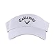 Callaway Golf Liquid Metal Visor (Serie 2022), Weiß schwarz, Taglia unica