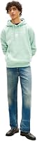 Tommy Hilfiger Herren Hoodie Brand Love mit Bauchtasche, Grün (Crushed Mint), S – Ansicht 4