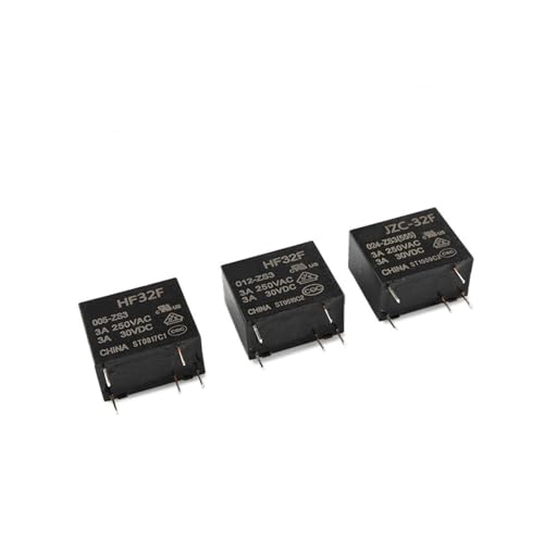 Relé de potencia JZC-32F-024-ZS3 de 5 pines y 10A para placas electrónicas