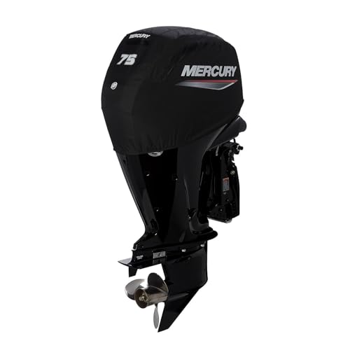 Mercury Vented Splash Cover, 2.1L 75hp FourStroke Engine, Black
