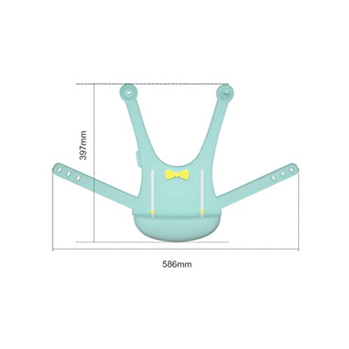 Toyvian Babadores de Silicone à Prova D'água Babador Infantil à Prova D'água Que Pode Ser Usado Co