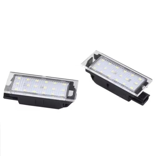 Luz de matrícula para Kangoo 2 evita multas sustituyendo el plafón roto 8200480127