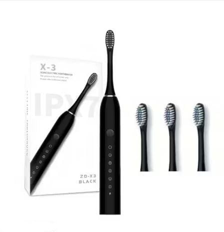 Image of Sonic Electric Toothbrushes USB Rechargeable Ultrasonic Tooth Brush with 4 Brush Heads 6 Cleaning Modes and Smart Timer IPX7 Waterproof Cleaning Toothbrushes for Adults and Kids (W-1)