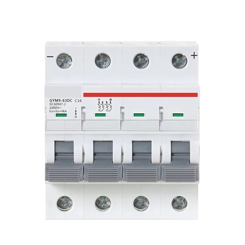 Disjoncteur MCB DC 1000V 16A pour eviter les surcharges et isoler un circuit continu - 3
