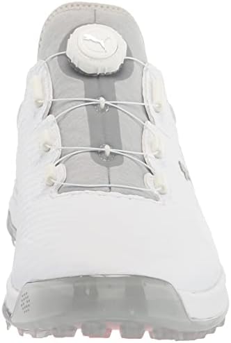 PUMA Men's Proadapt Alphacat Disc Golf Shoe, White/High-Rise, 10 | Image 1